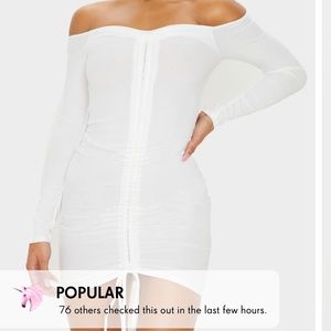 A bodycon dress from Prettylittlething